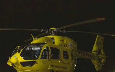 DEMANEN UN HELIPORT NOCTURN A L’ALTA RIBAGORÇA.
