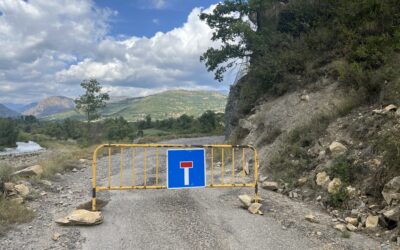 TALLADA LA PISTA DEL BARRANC DEL SOLÀ