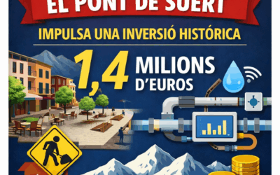 El Pont de Suert impulsa una inversió històrica d’1,4 milions mentre els veïns contenen la despesa