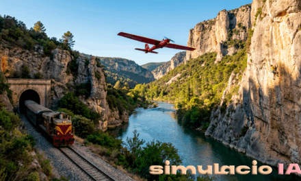 TREMP I LLEIDA, CONECTATS PER DRON