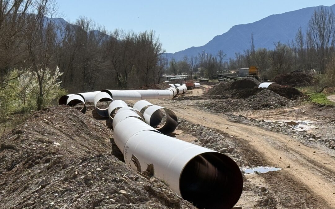 EL REGADIU DE LA CONCA DE TREMP ARRIBA AL 50% D’EXECUCIÓ