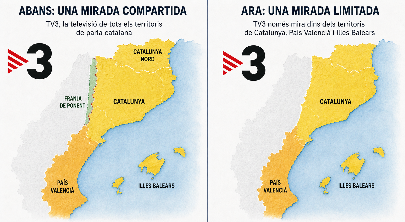 TV3 i la Franja: del mirall compartit a l’oblit