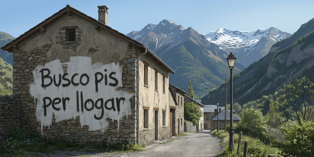 Pisos de lloguer, un problema greu per lluitar contra el despoblament