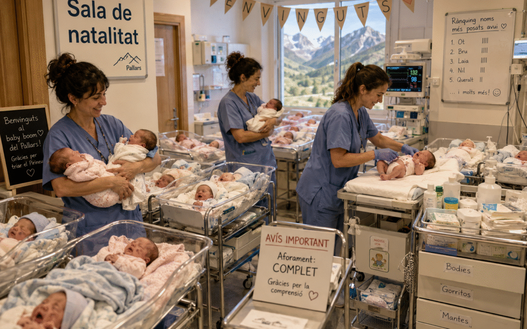 L’Alta Ribagorça i el Pallars Jussà lideren l’augment de naixements al Pirineu