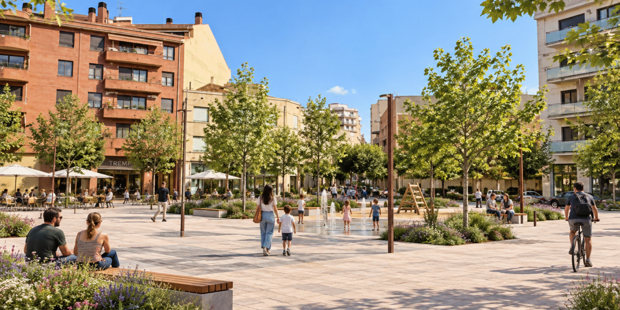 Tremp porta el redisseny de la plaça Catalunya al Palau Robert com a exemple de regeneració urbana