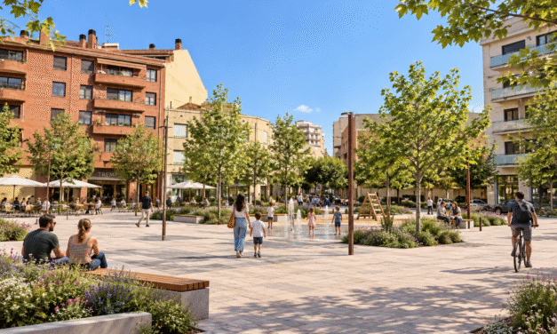 Tremp porta el redisseny de la plaça Catalunya al Palau Robert com a exemple de regeneració urbana
